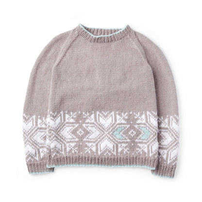 Patons Graphic Snowflake Knit Sweater 4/5XL