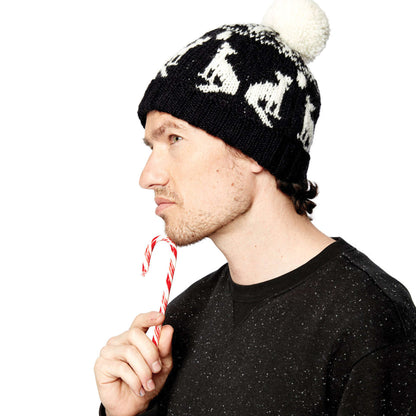 Patons Man's Best Friend Knit Hat Single Size