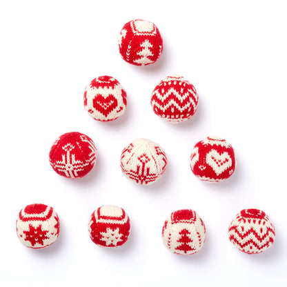 Patons Merry Fair Isle Knit Ornaments Single Size