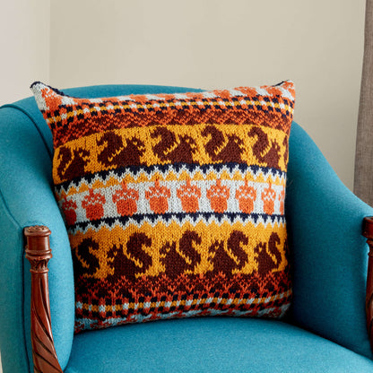 Patons Autumn Harvest Knit Pillow Single Size