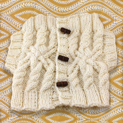 Patons Knit Aran Sweater Tea Cozy Single Size