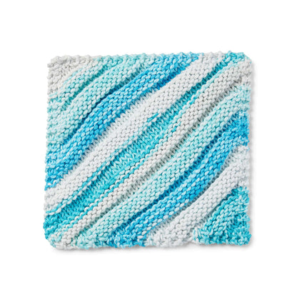 Peaches & Crème Ridgey Knit Dishcloth Single Size
