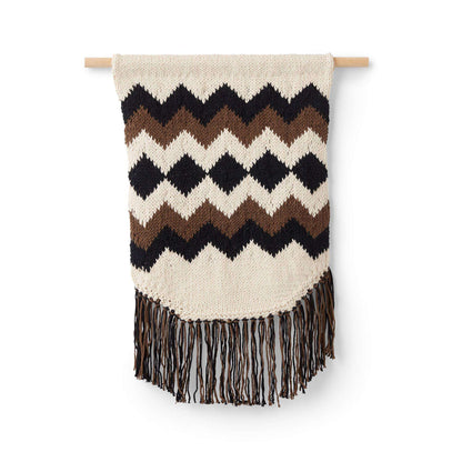 Peaches & Crème Geometric Knit wall Hanging Single Size