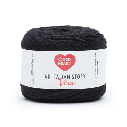 Red Heart An Italian Story Vera Yarn - Discontinued Shades Nero