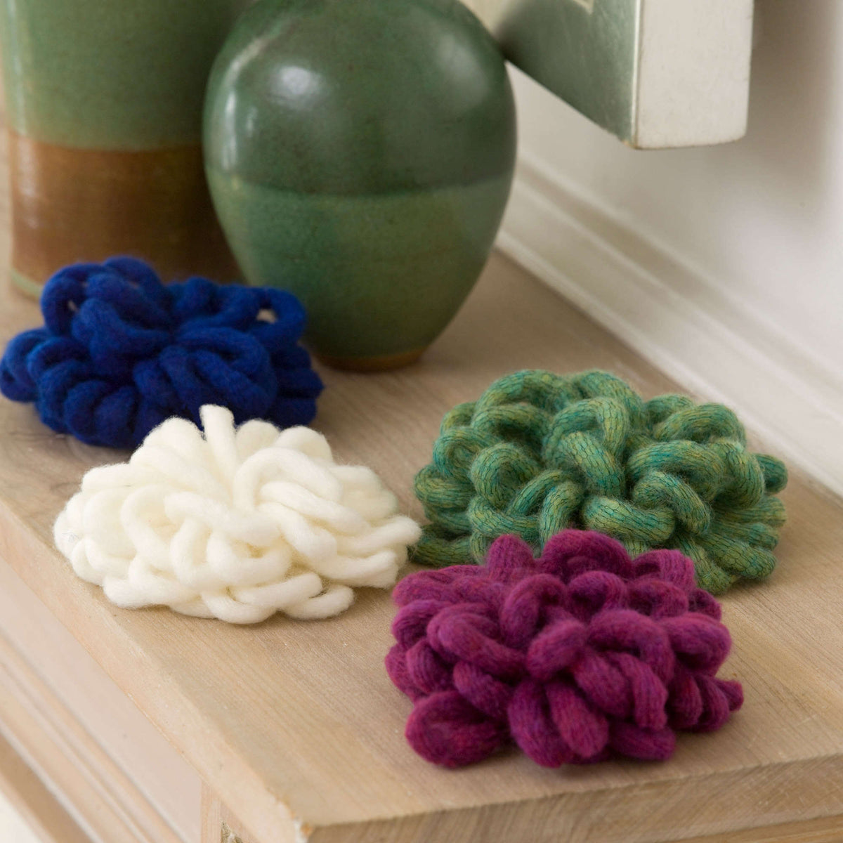 Crochet Flower made in Red Heart Boutique Yarn