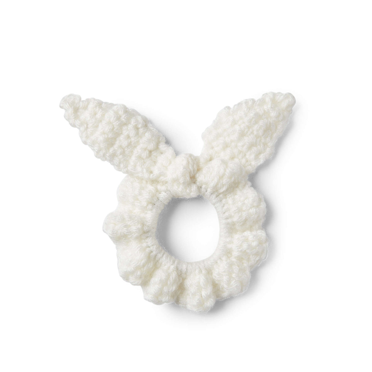 Crochet Scrunchies made in Red Heart Super Saver Yarn