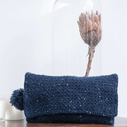 Red Heart Crochet Bella Clutch Crochet Clutch made in Red Heart An Italian Story Luce Yarn