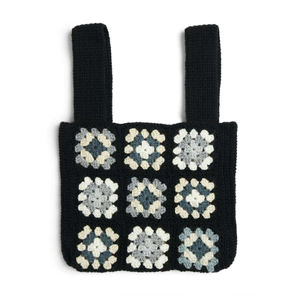 Red Heart Crochet Granny Square Bag Single Size