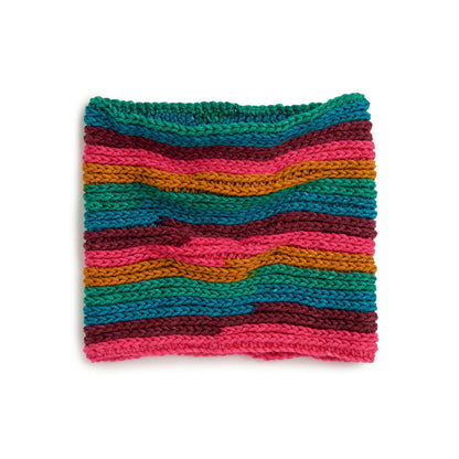 Red Heart Crochet Camel Stitch Cowl Single Size