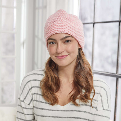 Red Heart Soft Comfort Crochet Hat Crochet Hat made in Red Heart Soft Essentials Yarn