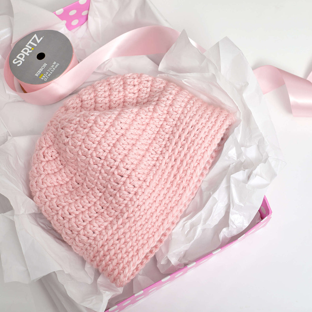 Crochet Hat made in Red Heart Soft Essentials Yarn