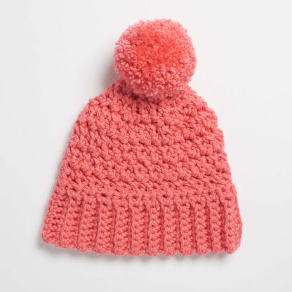Red Heart Cute Crochet Hat Crochet Hat made in Red Heart With Love Chunky Yarn