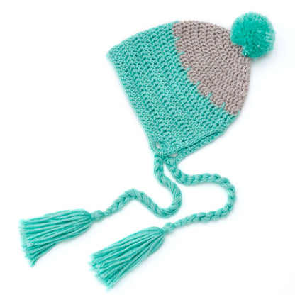 Red Heart Crochet Ganymede Hat Crochet Hat made in Red Heart Soft Essentials Yarn