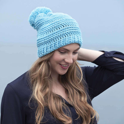 Red Heart Crochet for Warmth Horizon Hat S/L
