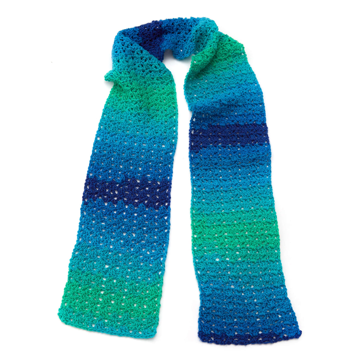 Crochet Scarf made in Red Heart Super Saver Yarn