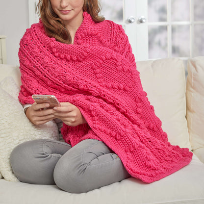 Red Heart Loving Hearts Crochet Shawl Crochet HeartsShawl made in Red Heart Soft Yarn