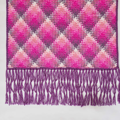 Red Heart Crochet Fabulous Planned Pooling Wrap Crochet Wrap made in Red Heart Super Saver Pooling Yarn