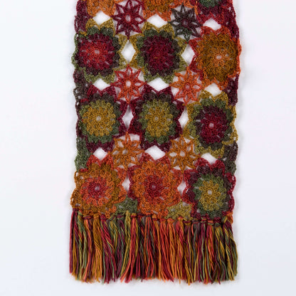 Red Heart Crochet Rory Shawl Crochet Shawl made in Red Heart Boutique Yarn