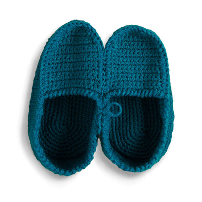 Red Heart Crochet Slippers XL