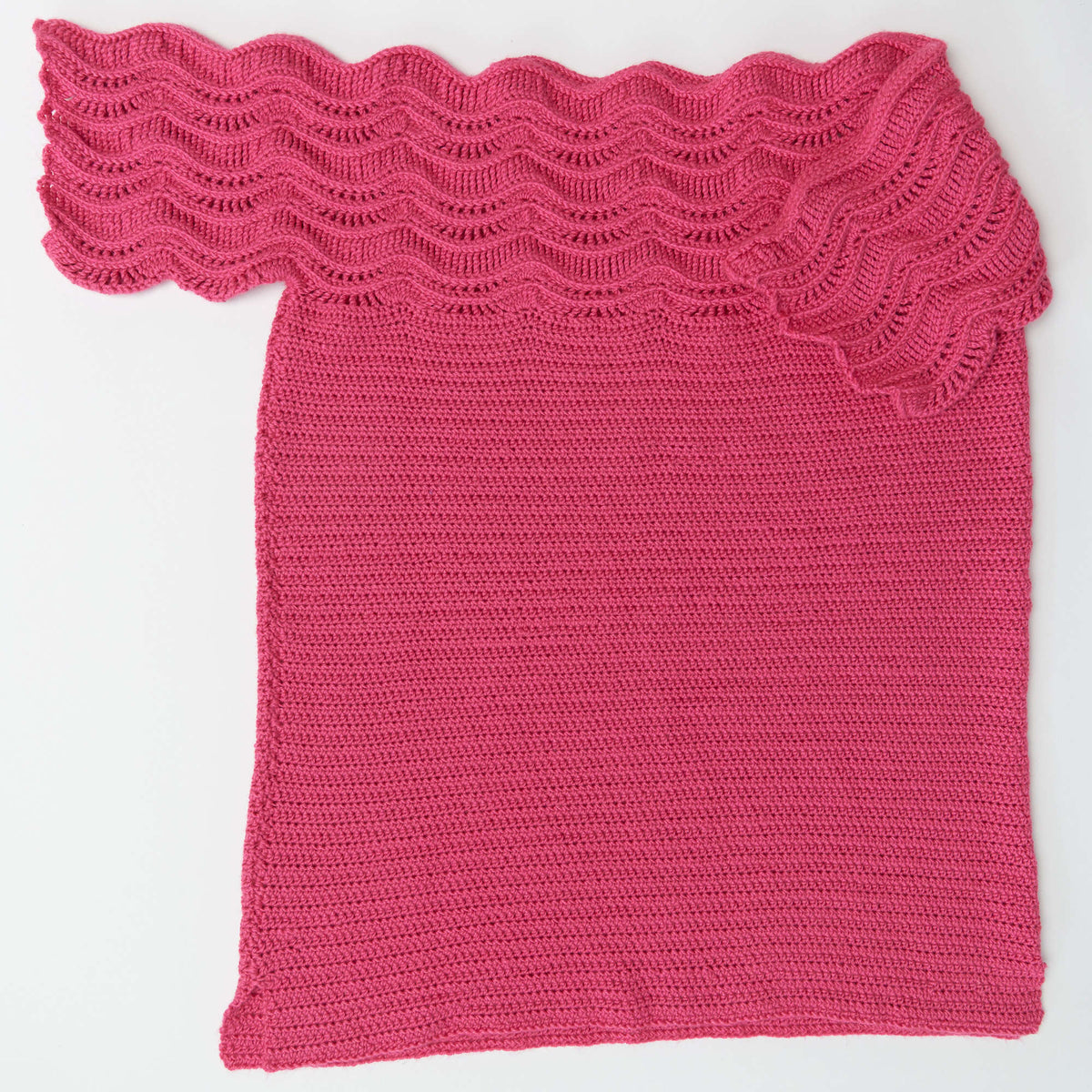 Crochet Sweater made in Red Heart Fashion Soft Yarn