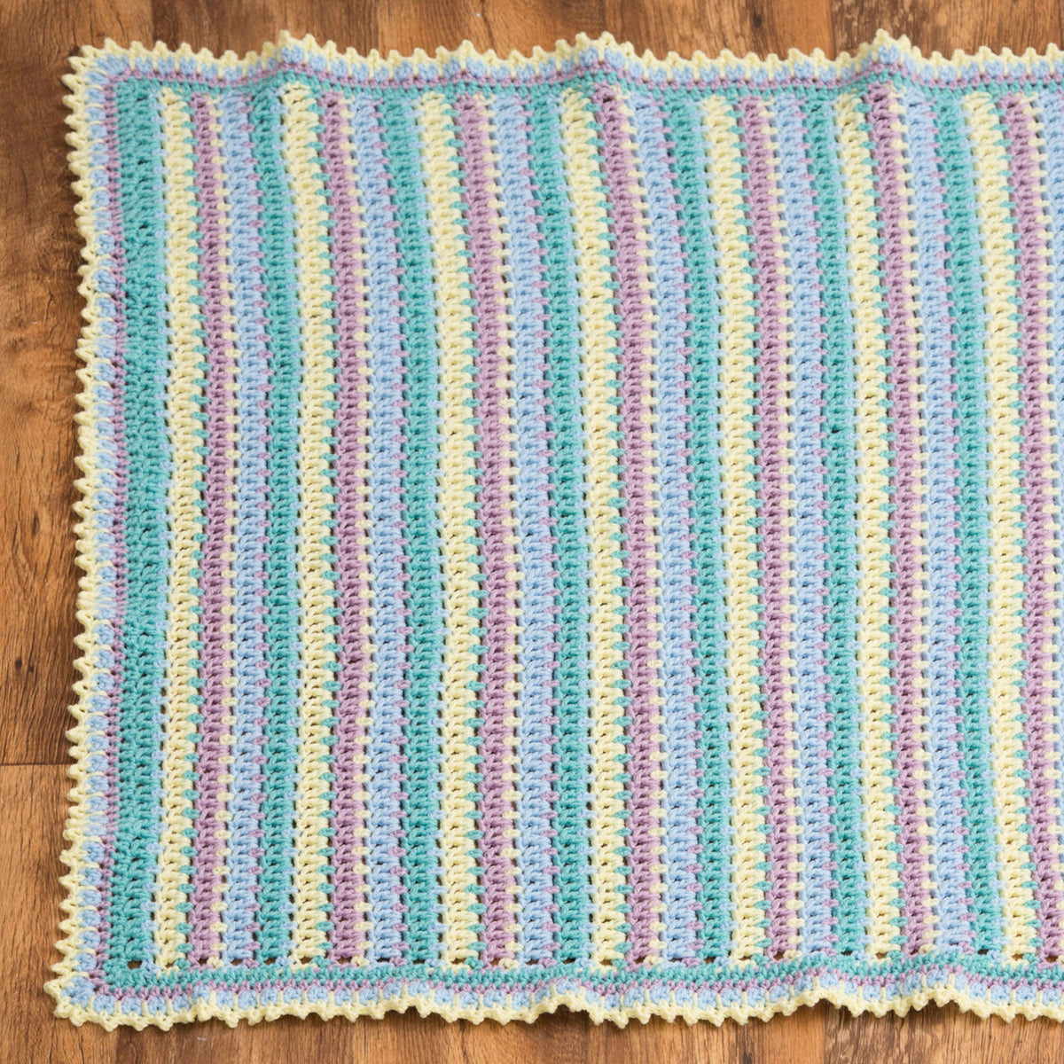 Crochet Blanket made in Red Heart Super Saver Yarn