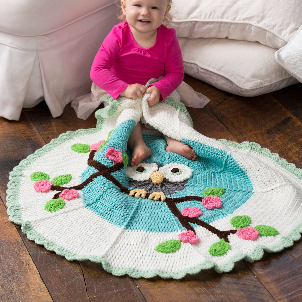 Crochet Blanket made in Red Heart Super Saver Yarn