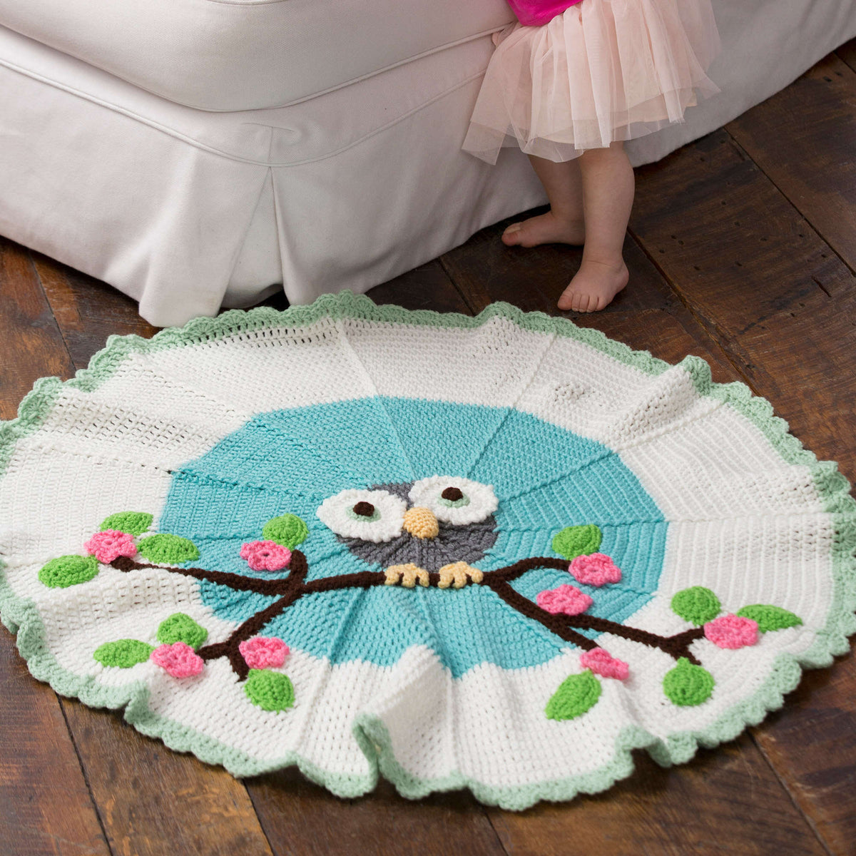 Crochet Blanket made in Red Heart Super Saver Yarn