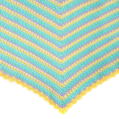 Red Heart One Hexagon Crochet Baby Blanket Crochet Blanket made in Red Heart Anne Geddes Baby Yarn
