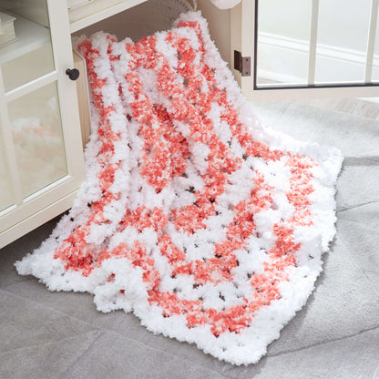 Red Heart Sweet Granny Square Crochet Baby Blanket Crochet Blanket made in Red Heart Bear Hugs Yarn