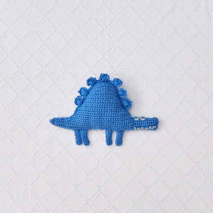 Red Heart Crochet Baby Dinosaur Toy Crochet Toy made in Red Heart Yarn