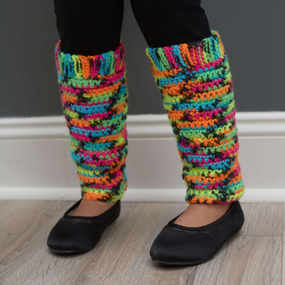 Red Heart Crochet Lil' Witch Leg Warmers Crochet Warmers made in Red Heart Super Saver Yarn
