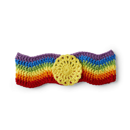 Red Heart Crochet Sweet Sunshine Headband Single Size