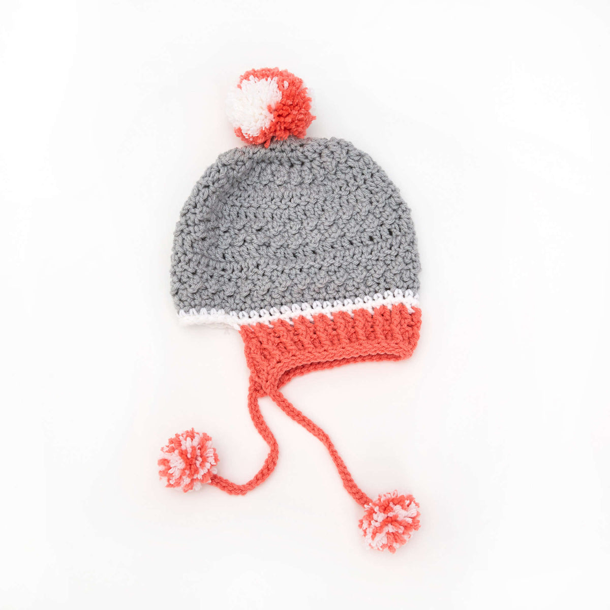 Crochet Hat made in Red Heart Baby Hugs Medium Yarn