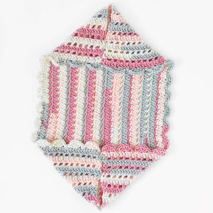 Red Heart Crochet Adorable Girl's Shrug Crochet Shrug made in Red Heart Soft Essentials Stripes Yarn