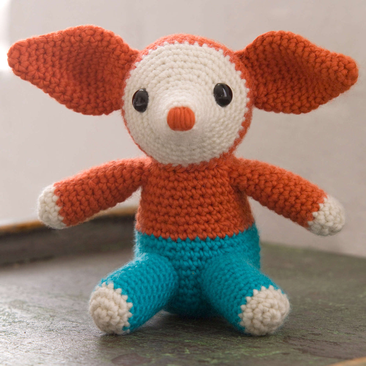 Crochet Toy made in Red Heart Full O' Sheep Yarn