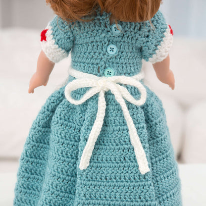 Red Heart Caring Nurse Doll to Crochet Crochet Toy made in Red Heart Yarn