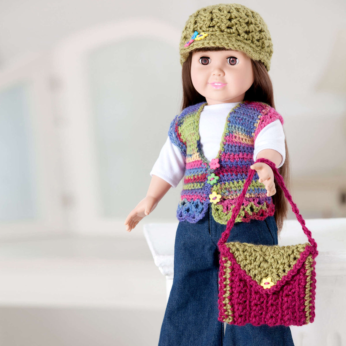 Crochet Toy made in Red Heart Heart & Sole Yarn