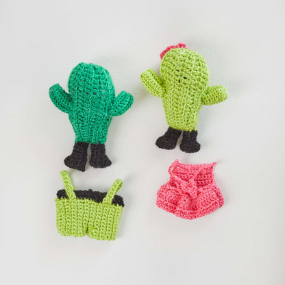 Red Heart Agave and Aloe Crochet Cactus Crochet Toy made in Red Heart Amigurumi Yarn