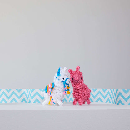 Red Heart Larry and Linda Crochet Llama Crochet Llama made in Red Heart Amigurumi Yarn