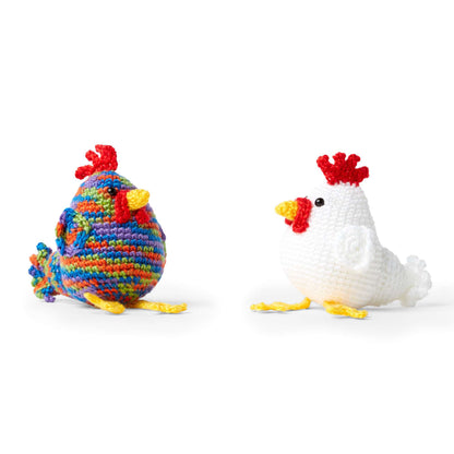 Red Heart Crochet Chicken Rooster Single Size