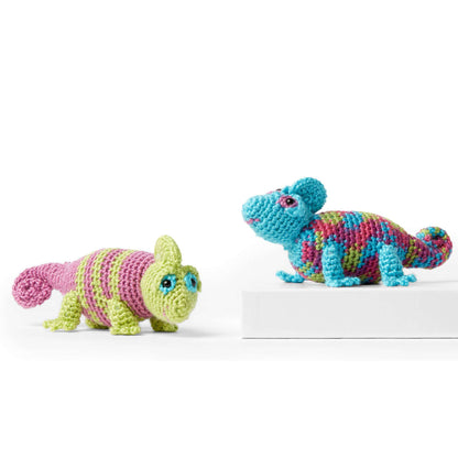Red Heart Crochet Colorful Chameleons Single Size