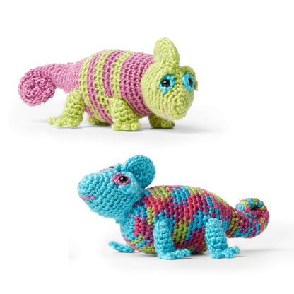 Red Heart Crochet Colorful Chameleons Single Size