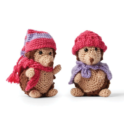Red Heart Crochet Hedgehogs Single Size