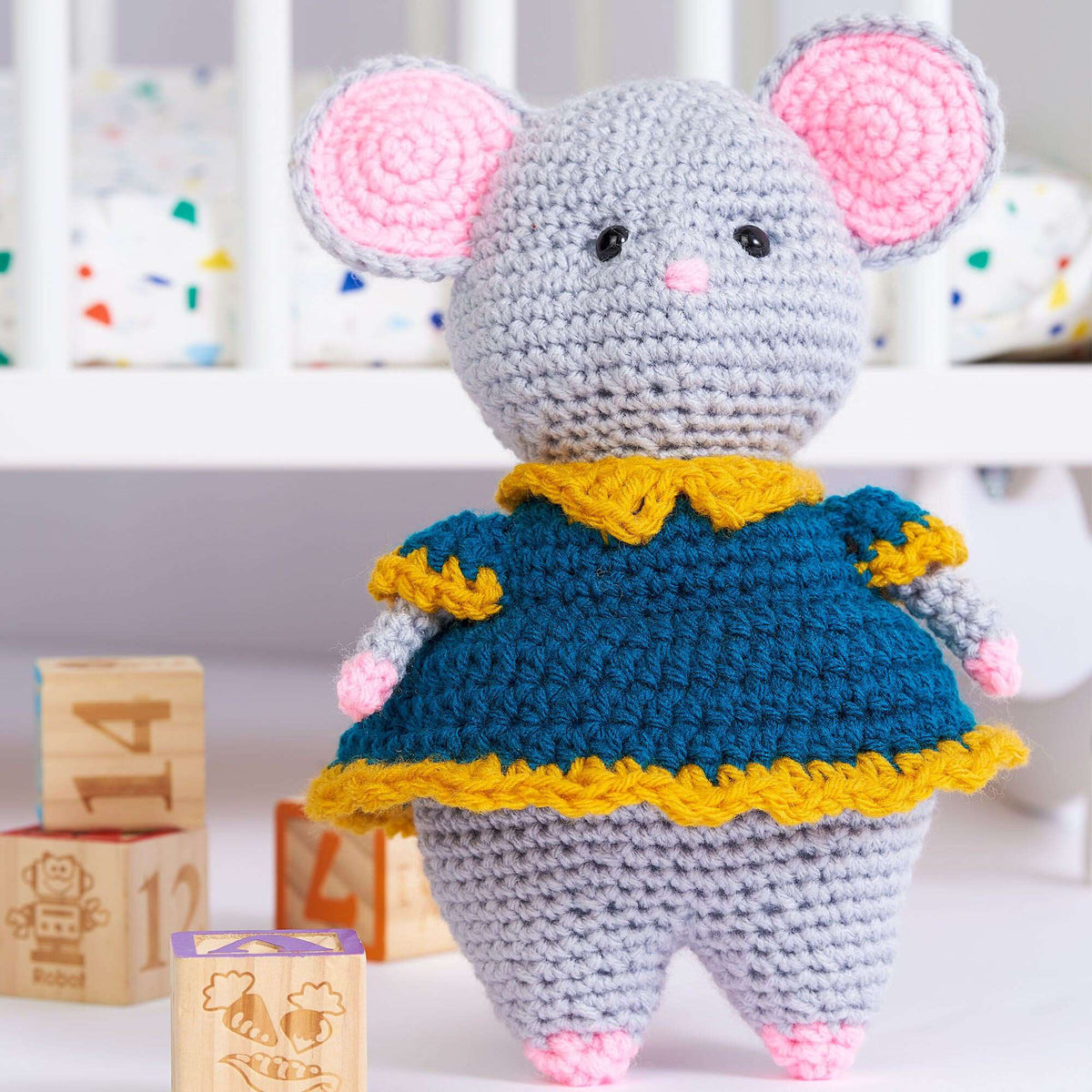 Crochet Toy made in Red Heart Super Saver yarn