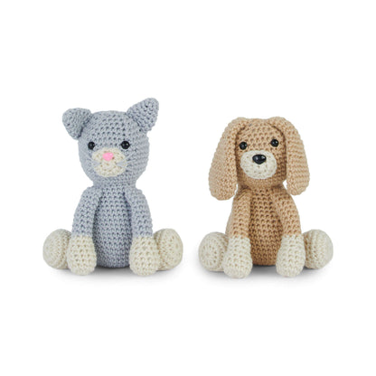 Red Heart Crochet Tuna & Bones Toy Duo Crochet Toy made in Red Heart Super Saver Yarn