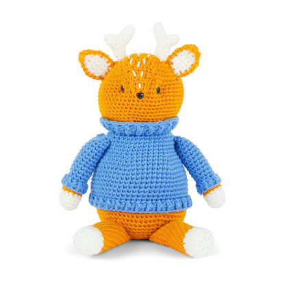 Red Heart Danny the Deer Crochet Toy Single Size