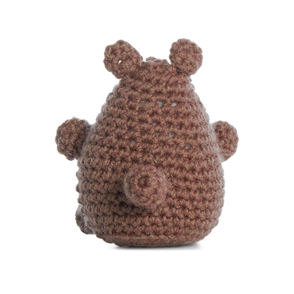 Red Heart Crochet Super Ground Hog Crochet Hog made in Red Heart Yarn