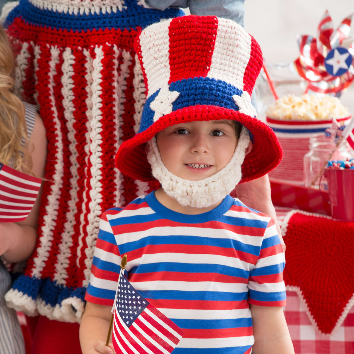 Crochet Costume made in Red Heart Super Saver Yarn