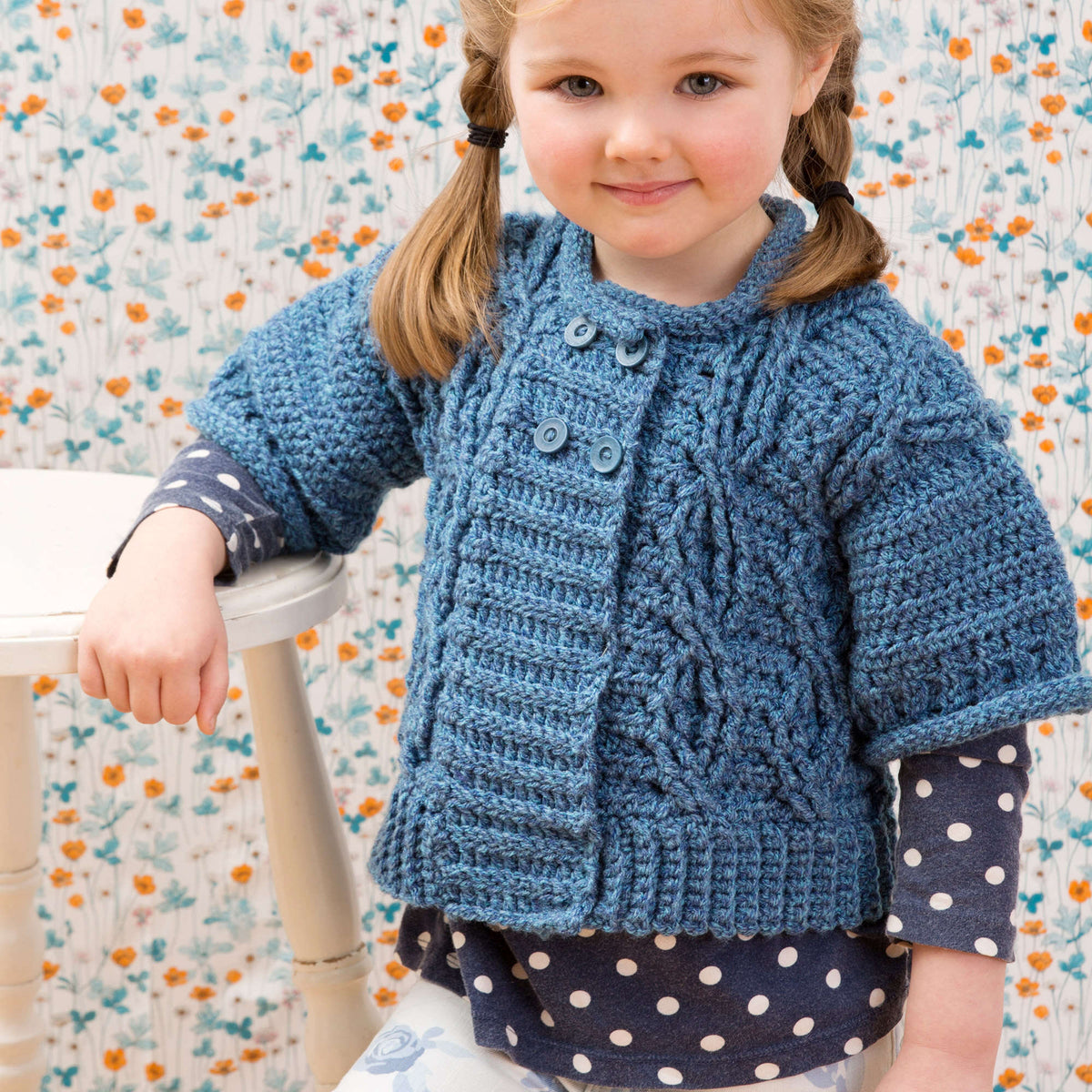 Crochet Warmers made in Red Heart Super Tweed Yarn