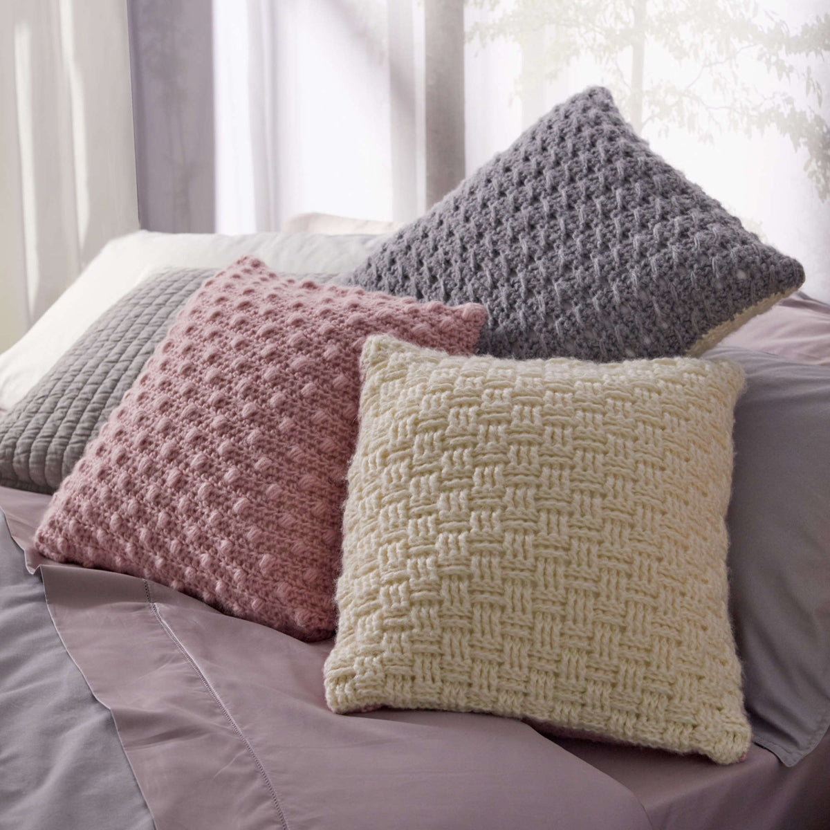 Crochet Throw made in Red Heart Dreamy Yarn